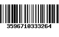 Código de Barras 3596710333264