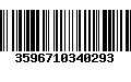 Código de Barras 3596710340293