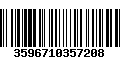 Código de Barras 3596710357208