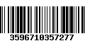 Código de Barras 3596710357277