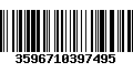 Código de Barras 3596710397495