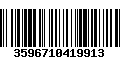 Código de Barras 3596710419913