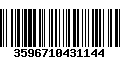 Código de Barras 3596710431144