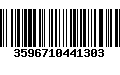 Código de Barras 3596710441303