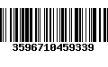 Código de Barras 3596710459339