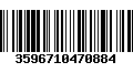 Código de Barras 3596710470884