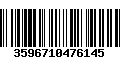 Código de Barras 3596710476145