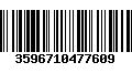 Código de Barras 3596710477609
