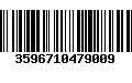 Código de Barras 3596710479009