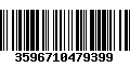 Código de Barras 3596710479399