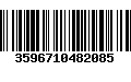 Código de Barras 3596710482085