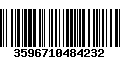 Código de Barras 3596710484232