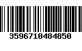 Código de Barras 3596710484850