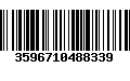 Código de Barras 3596710488339