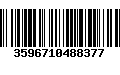 Código de Barras 3596710488377