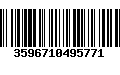 Código de Barras 3596710495771