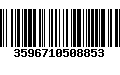 Código de Barras 3596710508853