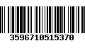 Código de Barras 3596710515370