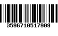 Código de Barras 3596710517909