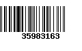 Código de Barras 35983163