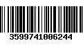 Código de Barras 3599741006244