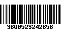 Código de Barras 3600523242658