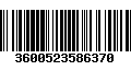 Código de Barras 3600523586370