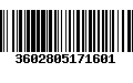 Código de Barras 3602805171601