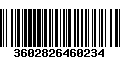 Código de Barras 3602826460234