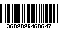 Código de Barras 3602826460647