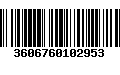 Código de Barras 3606760102953