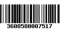 Código de Barras 3608580007517