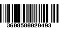 Código de Barras 3608580020493