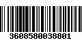 Código de Barras 3608580038801