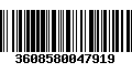 Código de Barras 3608580047919