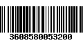 Código de Barras 3608580053200