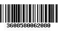 Código de Barras 3608580062080