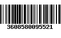 Código de Barras 3608580095521