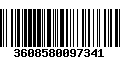 Código de Barras 3608580097341