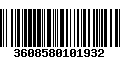 Código de Barras 3608580101932