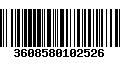 Código de Barras 3608580102526