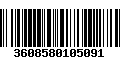 Código de Barras 3608580105091