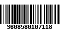 Código de Barras 3608580107118