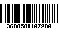 Código de Barras 3608580107200