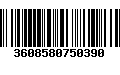 Código de Barras 3608580750390