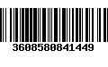 Código de Barras 3608580841449