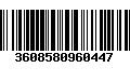 Código de Barras 3608580960447