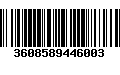 Código de Barras 3608589446003