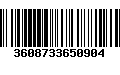 Código de Barras 3608733650904