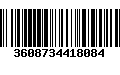 Código de Barras 3608734418084